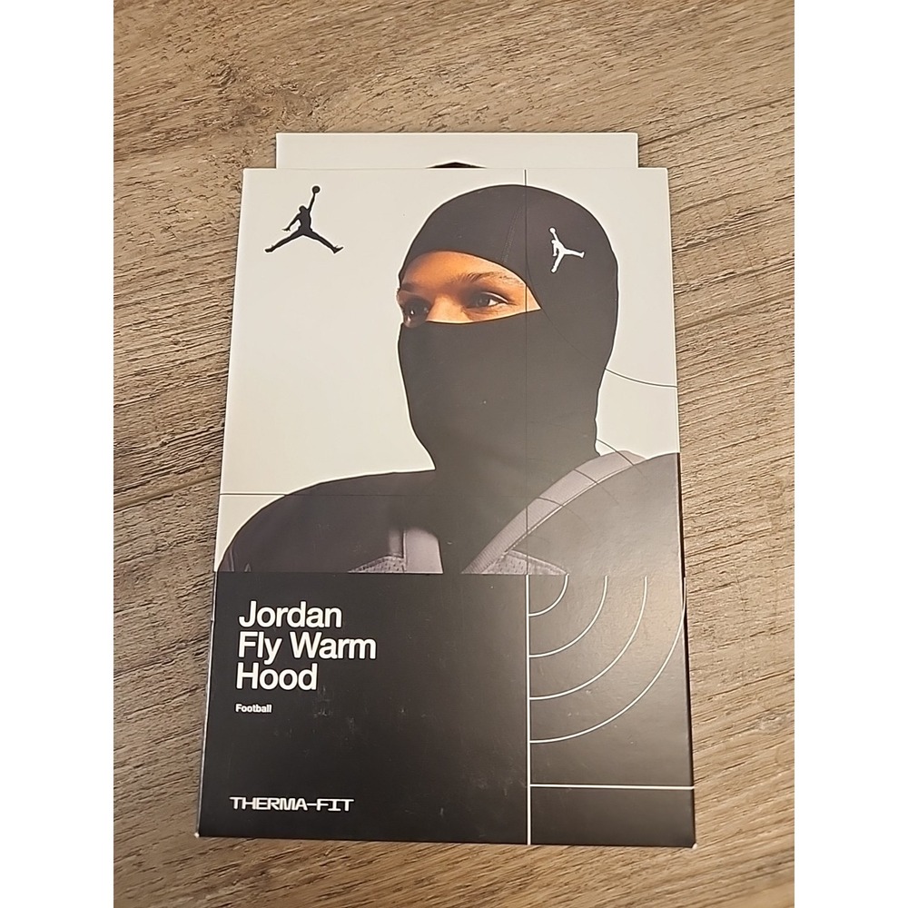 Jordan‎ Fly Warm Therma-FIT Adult Hyperwarm Football Hood Men's Sheisty – Black